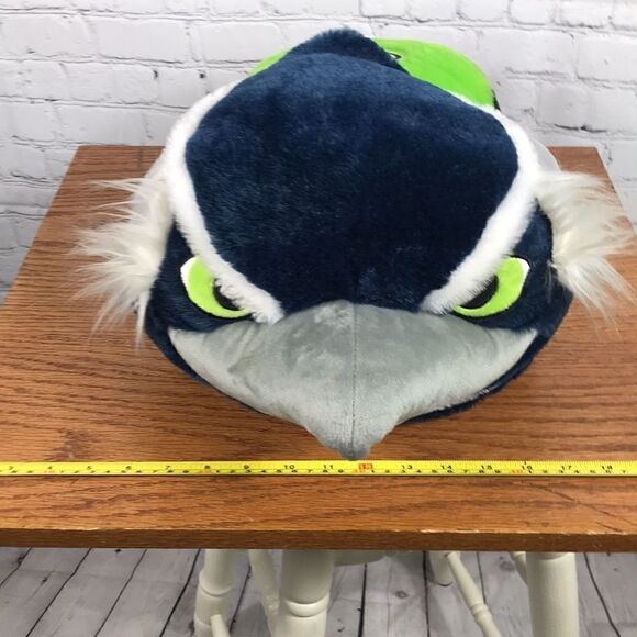 Seahawks Giant double foot warmer! Like new, measures 22” long approx Neon Green - Picture 2 of 5